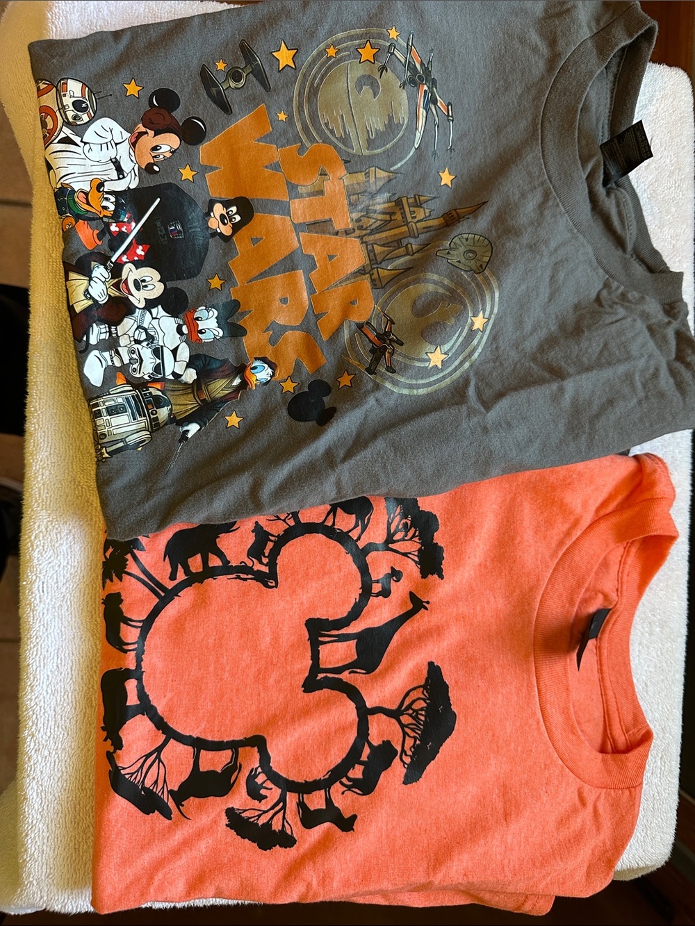 Disney bundle of 2 shirts youth large